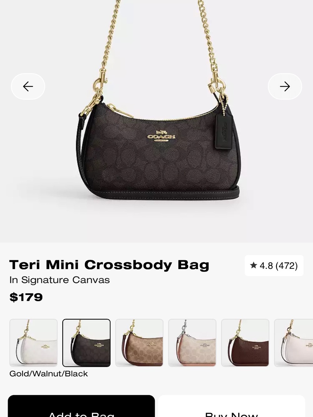 Coach bag Nwt (ordered two of the same ones)